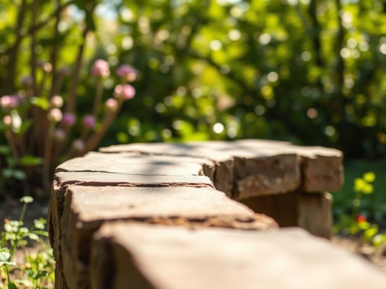 10 Solid Ways How to Build a Stone Garden Bench